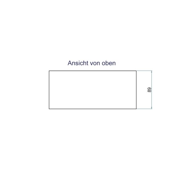Produktbild WAD 135 501  -  Sagex-Klotz Typ 35 zu Wandauslass WAD, für Gehäuse vertikal